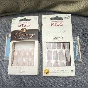 **NEW** Kiss Ready To Wear Coffin Style Nails 2 pack Of 28